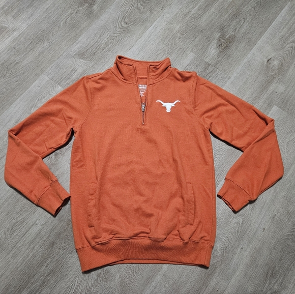 longhorn Apparel Jackets & Blazers - Women's Quarter-Zip Pullover Jacket - Burnt Orange